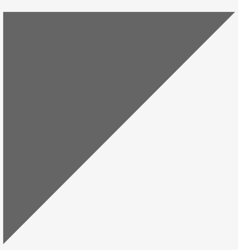 File - Triangle-grey - Svg - Grey And White Triangle, transparent png