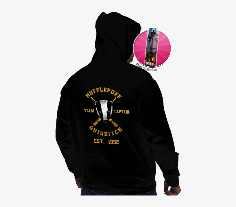 Hufflepuff - Hoodie, transparent png