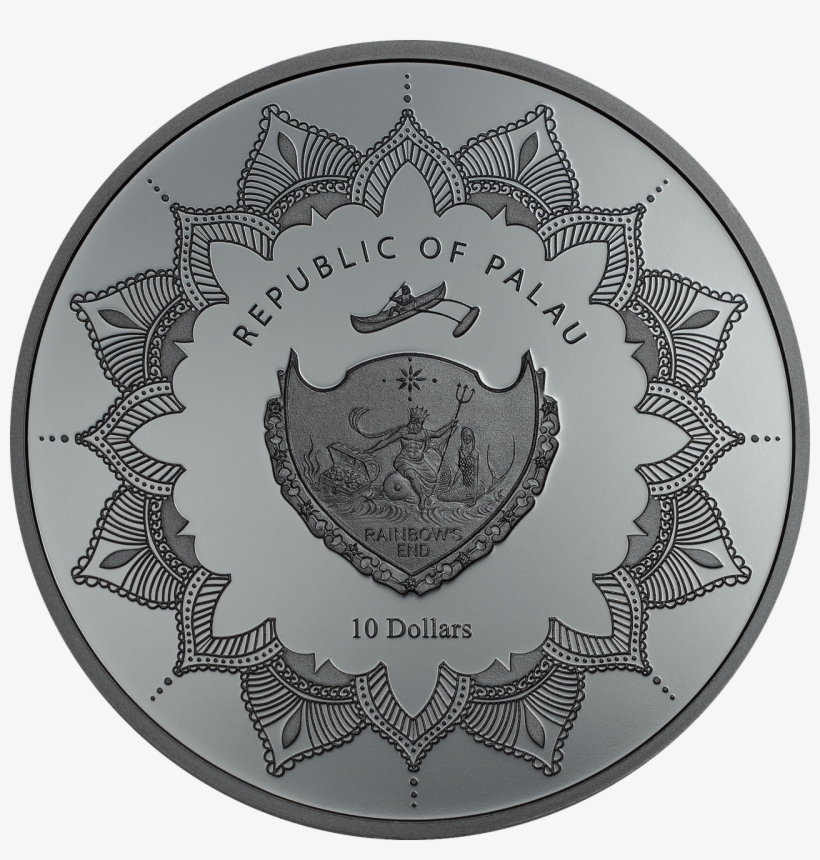 Laughing Buddha Gold Plated 2 Oz Silver Coin 10 Palau, transparent png