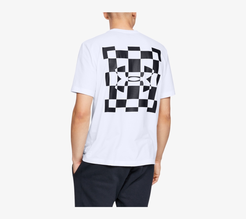 Men's Ua Always On Racing Flag Graphic T-shirt - Pocket, transparent png