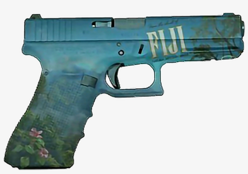 Vaporwave Aesthetic Gun Weapon Fiji - Aesthetic Vaporwave Gun Png, transparent png