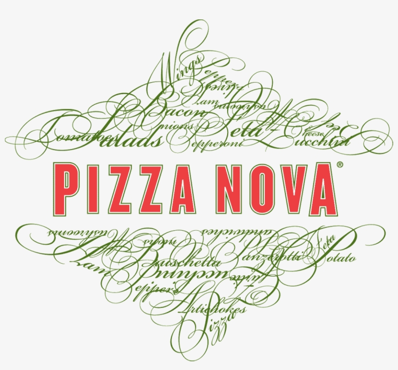 Receive 15% Off All Purchases At 150 University Ave - Pizza Nova Logo, transparent png