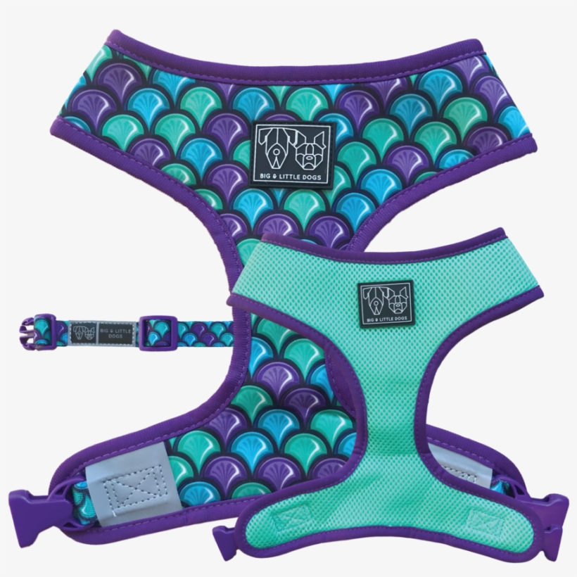Reversible Dog Harness - Surfing, transparent png