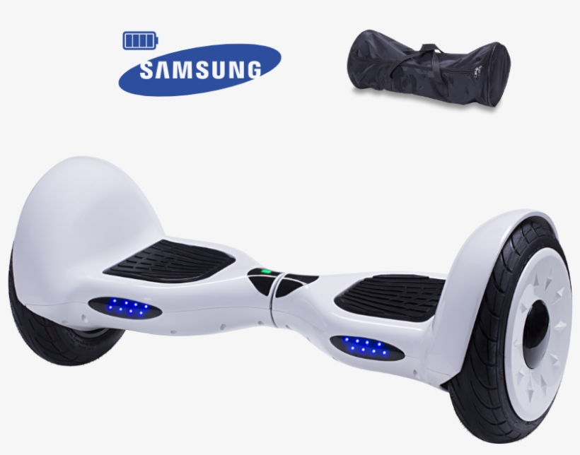 Hoverboard Smart Balance 10 Polegadas Branco Com Bateria - Skateboard, transparent png