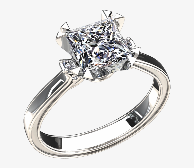 Gia Certified - Princess Cut, transparent png