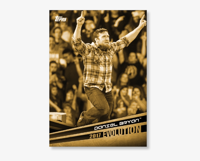 2018 Topps Wwe Daniel Bryan - Poster, transparent png