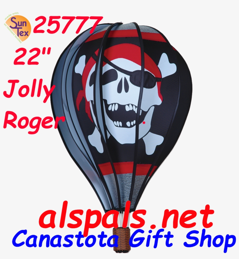25777 Jolly Rogers 22" Hot Air Balloons - Calendar 2011, transparent png