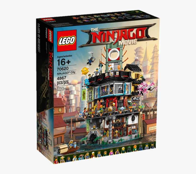 70620 Ninjago® City - Lego Ninjago Movie Sets, transparent png