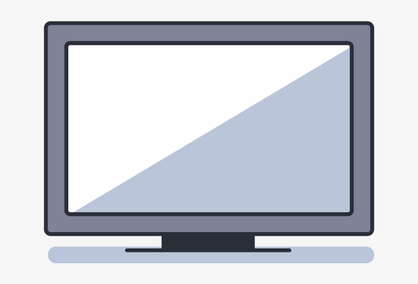 Monitor - Led-backlit Lcd Display, transparent png