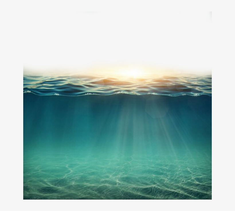 Sea Clipart Wind Wave - Sea Underwater Png, transparent png