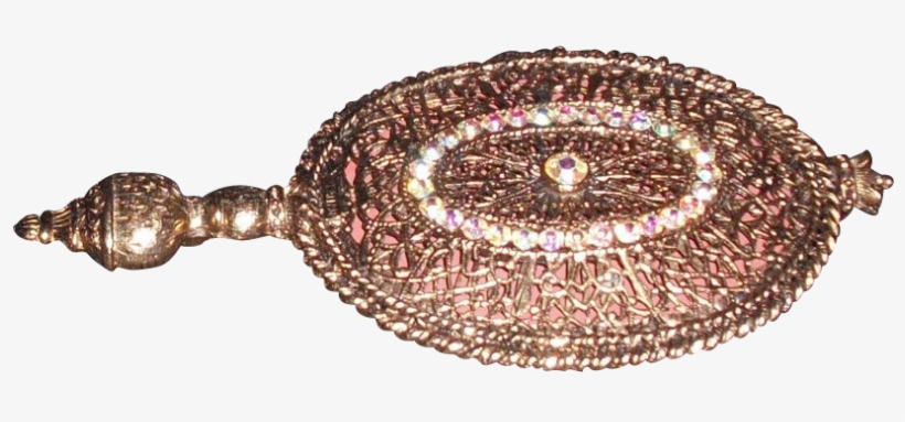 Small Hand Mirror By Battani $40 - Choker, transparent png
