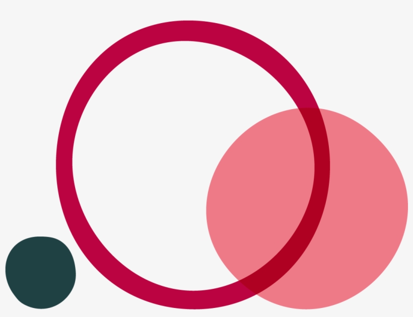 Abstract Illustration Using Overlapping Circles - Circle, transparent png