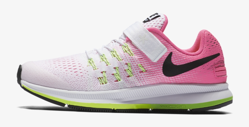 Nike Air Zoom Pegasus 33 Flyease Little/big Kids' Running - Nike, transparent png