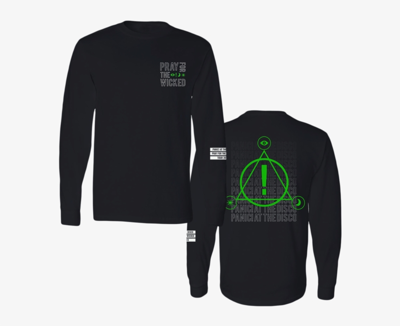 Fade Long Sleeve Tee - Long-sleeved T-shirt, transparent png