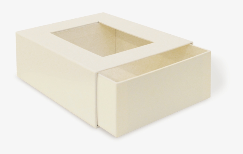Deep Rectangle Matchbook Box Ivory - Box, transparent png