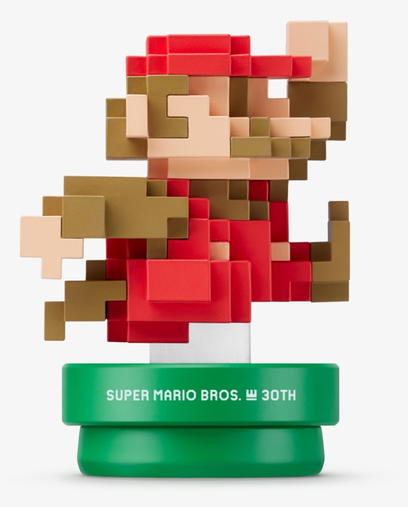 Amiibo 8bitmarioretro - Classic Mario Amiibo, transparent png