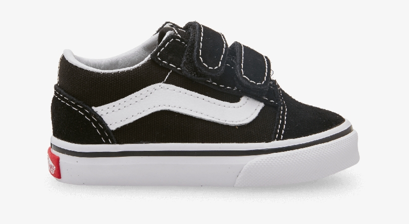 Black Old Skool Toddler Sneakers - Toddler Boy Trainers, transparent png