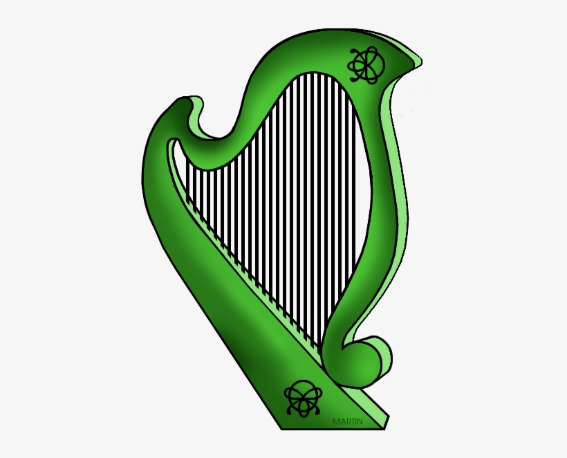 Image Stock Celtic Harp Clipart - Clàrsach, transparent png