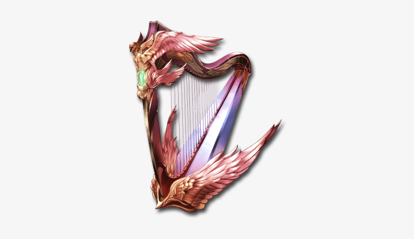 Archangel Harp - Emblem, transparent png