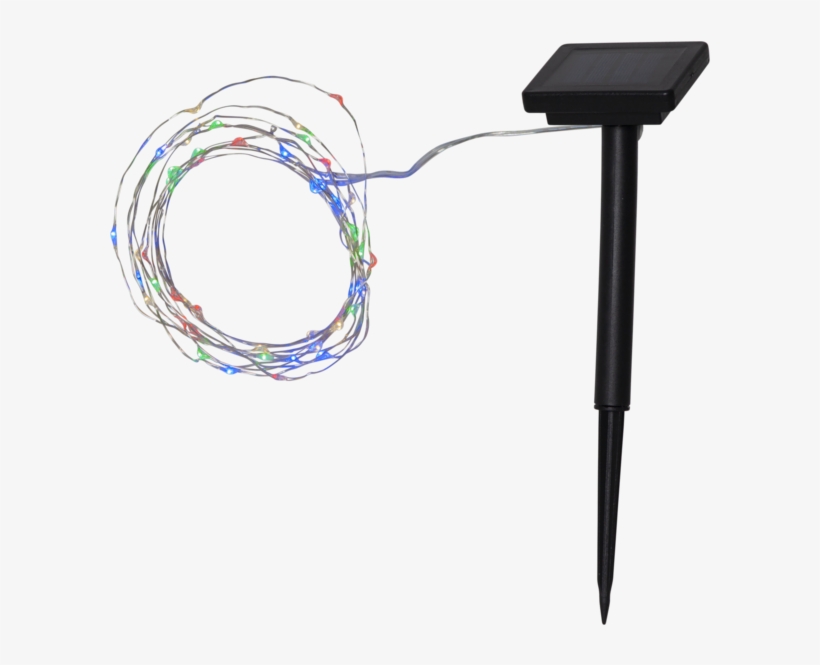 Solar Light Chain Dew Drop - Storage Cable, transparent png