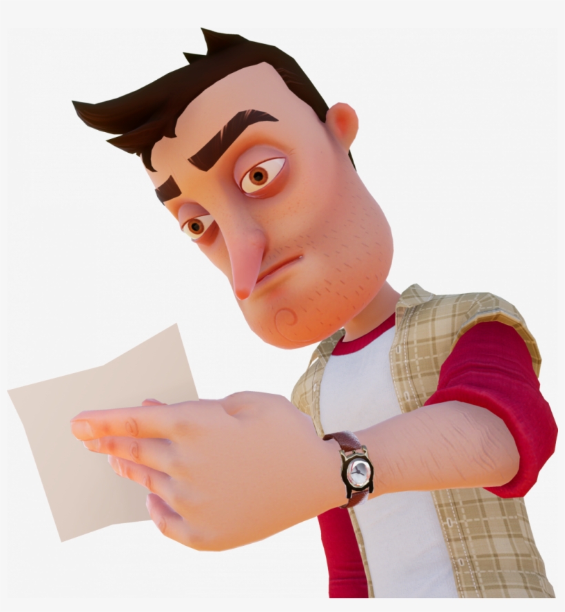 People Playing Hello Neighbor - Hello Neighbor Нереализованный Контент, transparent png