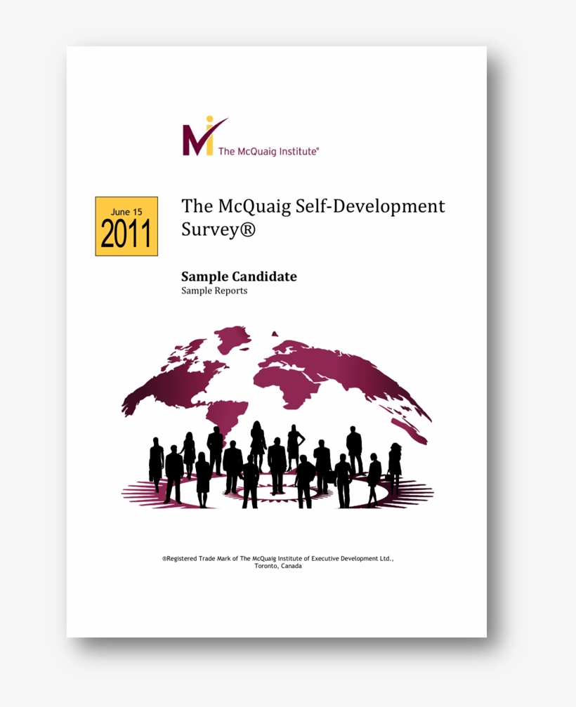 Mcquaig Self Development Survey - Poster, transparent png
