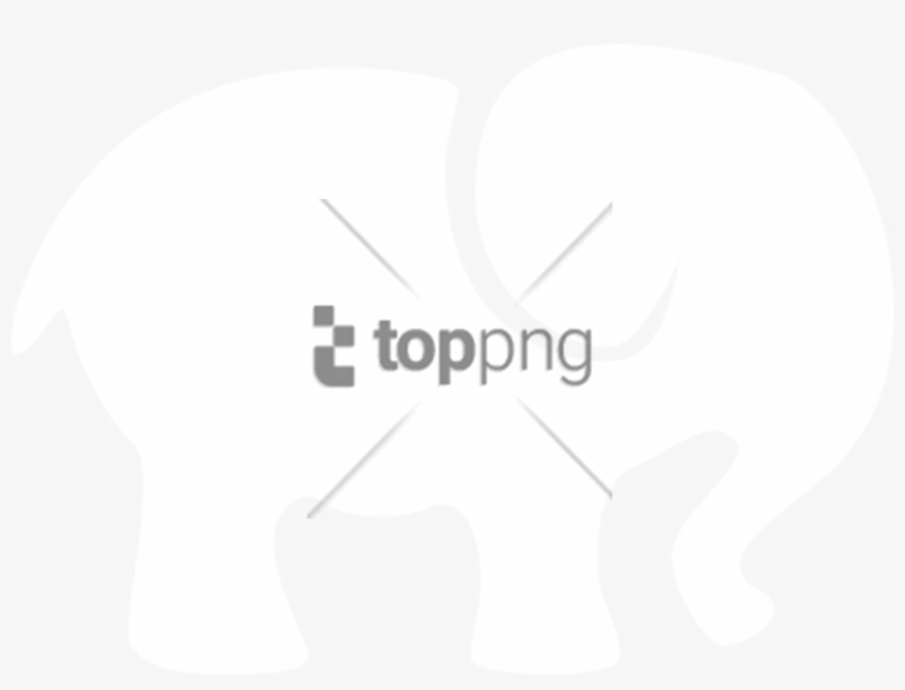 Free Png Black And White Outline Elephant Png Image - Drawing, transparent png