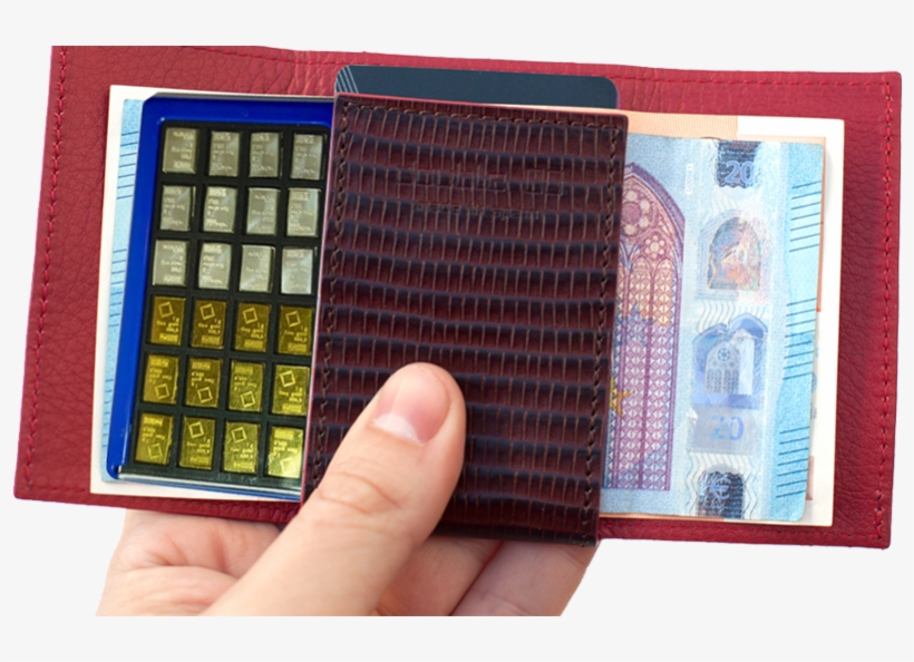 In Case You Are Someone Who Has Just Begun Collecting - Gold Gram Bar Wallet, transparent png