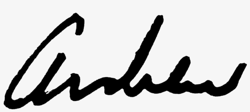 Andrewsig - Calligraphy, transparent png