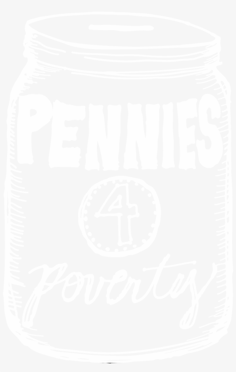 Pennies 4 Poverty Lo - Label, transparent png
