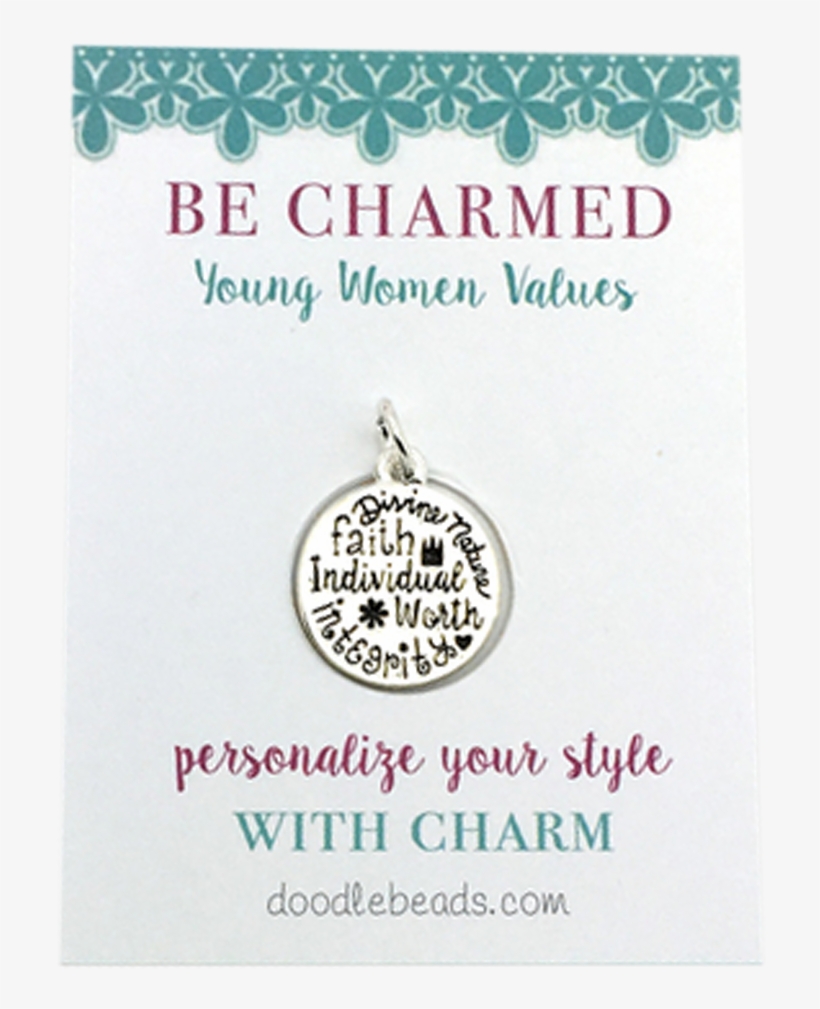 Young Women Values Double-sided Charm - Locket, transparent png