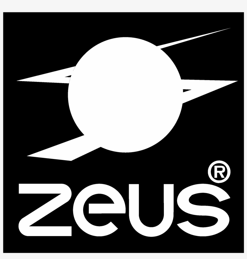 Zeus Logo Black And Ahite - Circle, transparent png