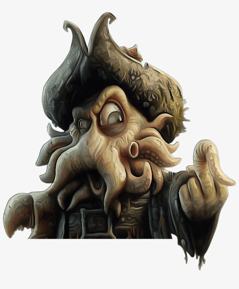 Coffeekraken Kraken - Davy Jones, transparent png