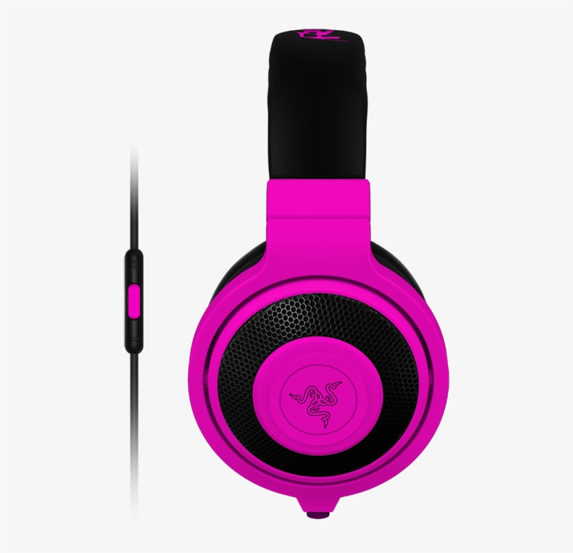 Razer Kraken Mobile Analog Music & Gaming Headset, - Razer Kraken Mobile Pink, transparent png
