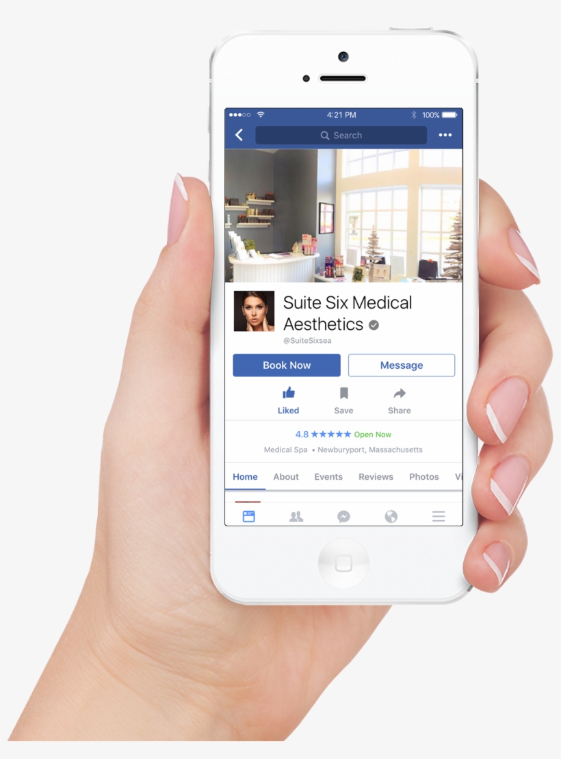 Drive Bookings With Our Exclusive Facebook Integration - Smart Home Mobile App, transparent png