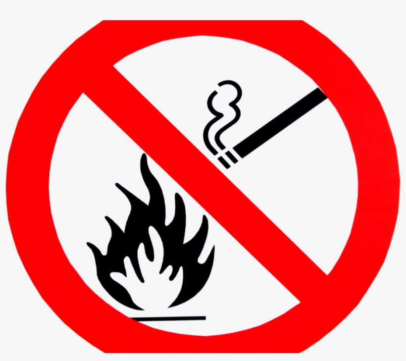 No Smoking No Fire Sign Png Image - Misuse Of Mobile Phones, transparent png