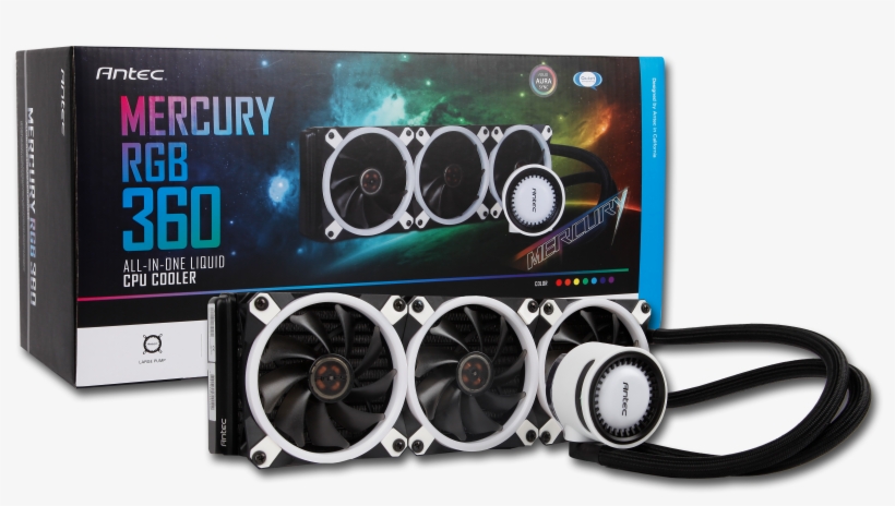 The Mercury Rgb Series Is Equipped With Non Lubricated - Antec Mercury 360 Rgb, transparent png