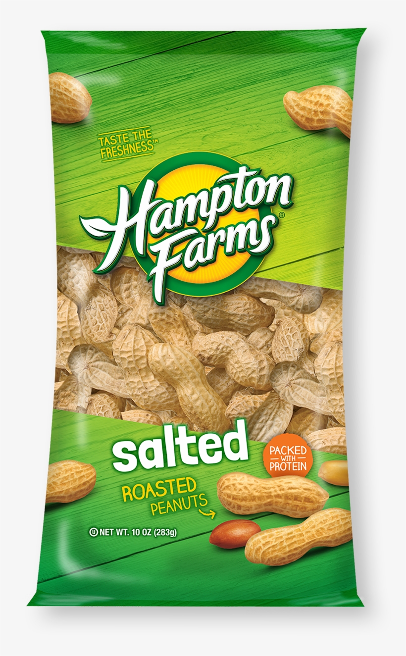 Salted Fancy Peanuts - Hampton Farms Peanuts 1 Lb, transparent png