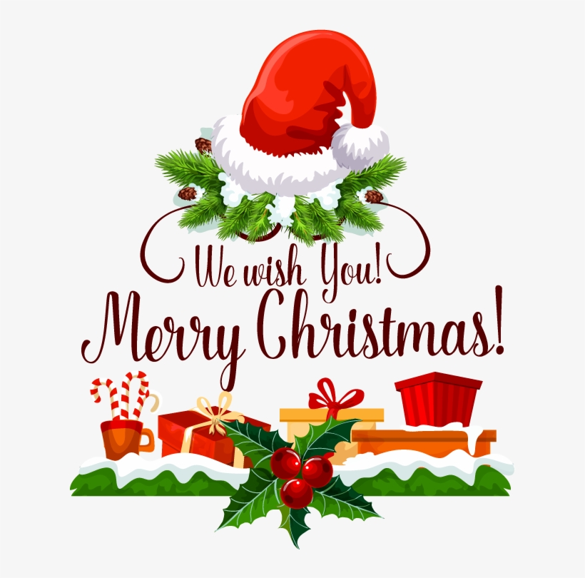 Free Merry Christmas And Happy Holidays, transparent png