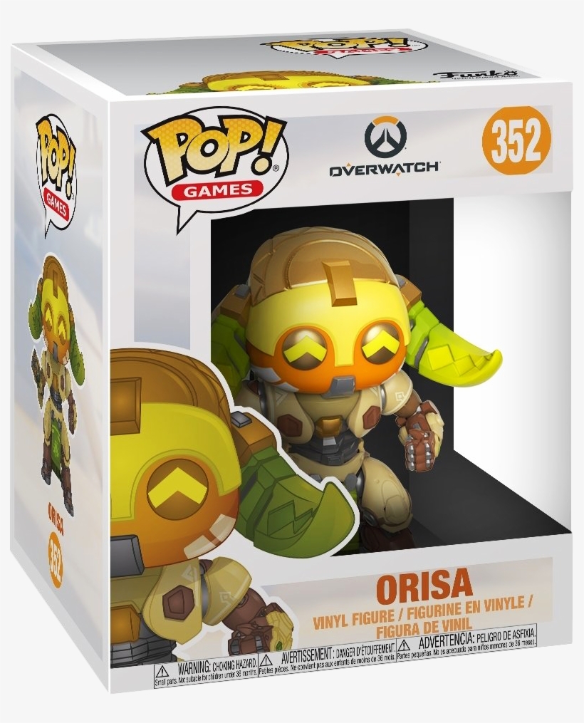 Funko Pop Games Overwatch Orisa - Funko Pop Orisa Overwatch, transparent png