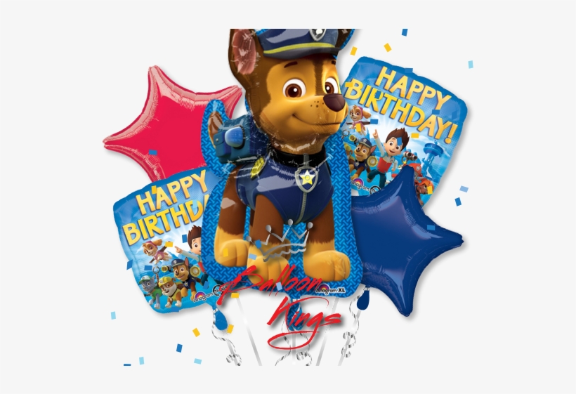 Chase Clipart Transparent - Paw Patrol Balloon Png, transparent png