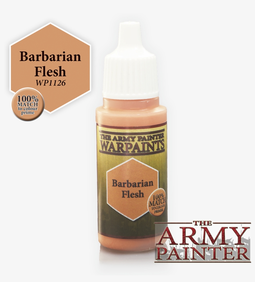 Barbarian Flesh - Wp1126 - Army Painter Dry Rust, transparent png