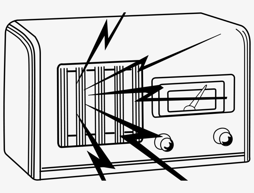 Noise Clipart Noisy - Radio Clip Art, transparent png