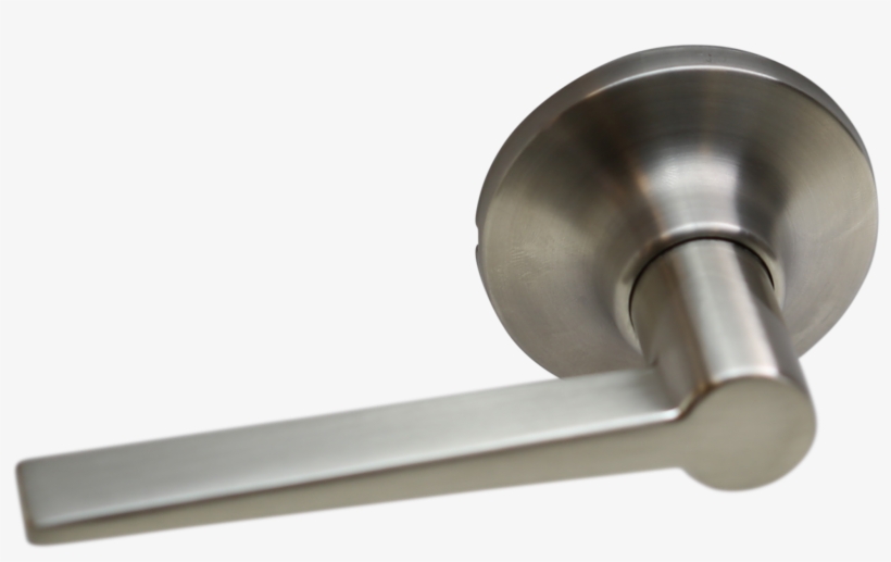 Essen Lockset - Satin Nickel - Toilet, transparent png