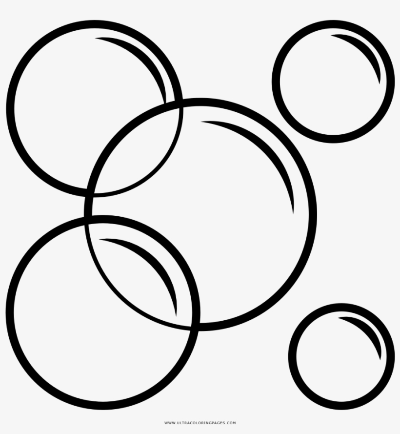 Burbujas Página Para Colorear - Bolle Disegno Da Colorare, transparent png