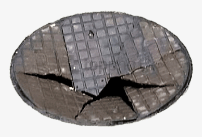 Free Png Download Broken Manhole Cover Png Images Background - Broken Manhole Cover, transparent png