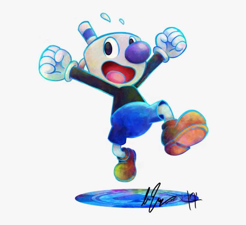 Hope There's A Cuphead Version On Here - Cuphead And Mugman Art, transparent png