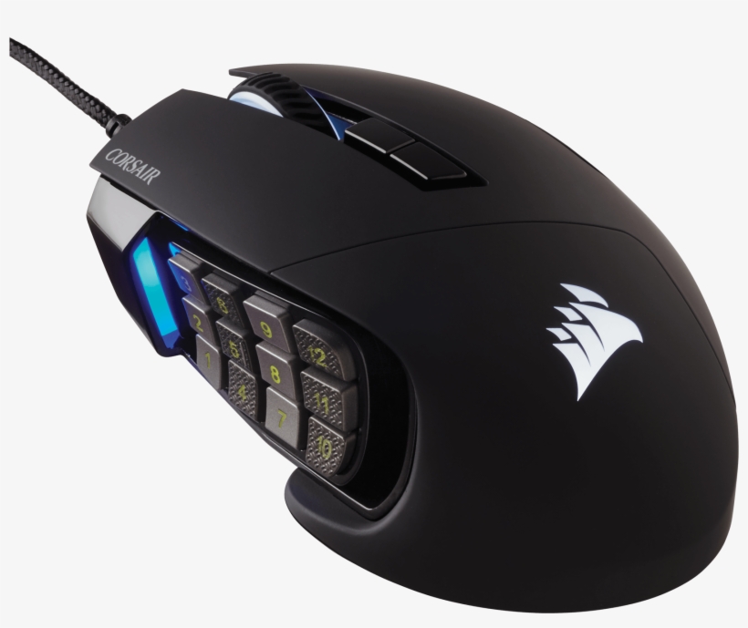 Corsair Gaming Scimitar Pro Rgb, transparent png
