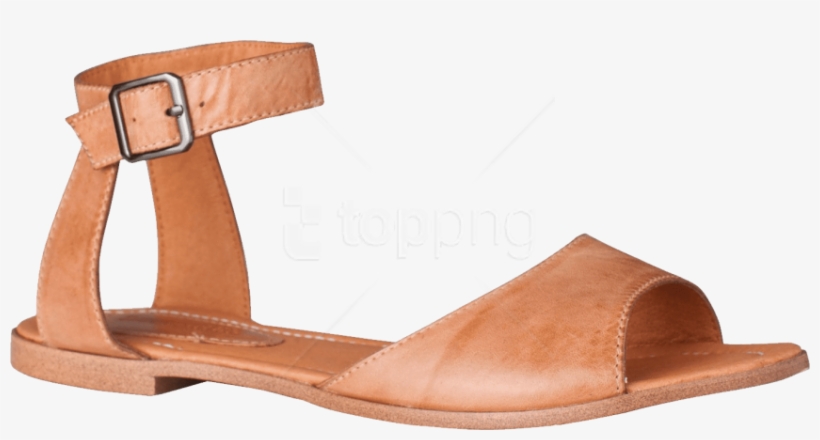 Free Png Leather Sandal Ladies Png - Sandal, transparent png