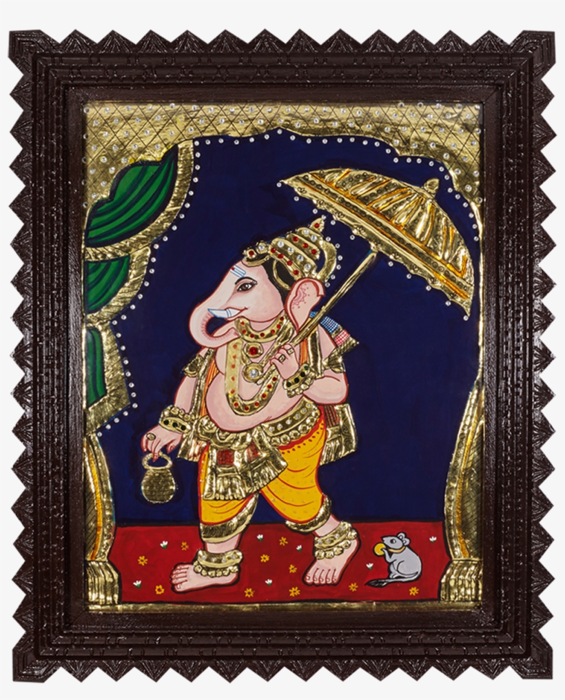 Mrs Saraswathi Has Been Selling About 12-15 Paintings - Postage Stamp, transparent png